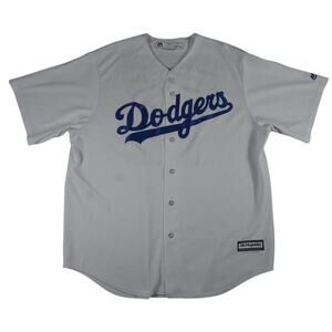Majestic LA Dodgers Clayton Kershaw #22 Jersey Men’s XL White Cool Base MLB